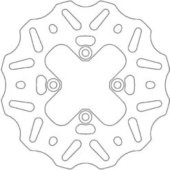 Moto-Master Remschijf 110364 Nitro Fixed 160