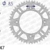 AFAM Tandwiel Achterzijde Aluminium 47T - 428 -Motoraccessoires AF57210247 8bad