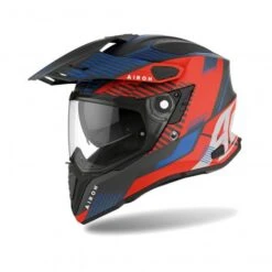 Airoh Commander Boost Motorhelm -Motoraccessoires airoh commander boost blauw rood 7bea