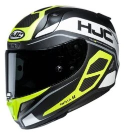 HJC R-PHA-11 Saravo Motorhelm -Motoraccessoires hjc rpha 11 saravo matzwart fluo grijs wit 1 b690