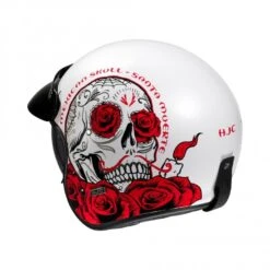 HJC V31 Desto Motorhelm 11 HJC V31 Desto Motorhelm -Motoraccessoires hjc v31 desto wit rood 4 d25c