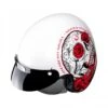 HJC V31 Desto Motorhelm -Motoraccessoires hjc v31 desto wit rood 5 343a