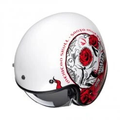 HJC V31 Desto Motorhelm 10 HJC V31 Desto Motorhelm -Motoraccessoires hjc v31 desto wit rood 6 d372
