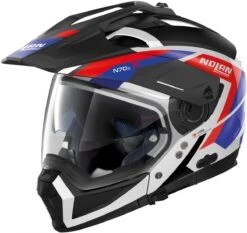 Nolan N70-2 X Grandes Alpes Motorhelm 7 Nolan N70-2 X Grandes Alpes Motorhelm -Motoraccessoires n70 2 x grandes alpes n com m.white 26 69db
