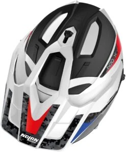 Nolan N70-2 X Torpedo Motorhelm -Motoraccessoires nolan n70 2 x torpedo wit blauw rood 1 df21