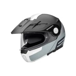 Schuberth E1 Cut Motorhelm -Motoraccessoires schuberth e1 cut matzwart grijs wit 1 0bce