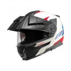 Schuberth E2 Defender Motorhelm -Motoraccessoires schuberth e2 defender wit rood blauw 7298