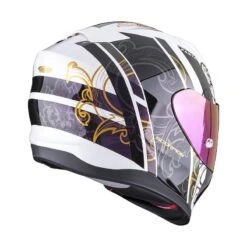 Scorpion Exo-520 Evo Air Fasta Motorhelm -Motoraccessoires scorpion exo 520 evo air fasta wit 3 5d27